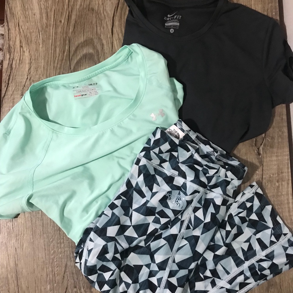 North Face, Under Armour, Nike Bundle Size S